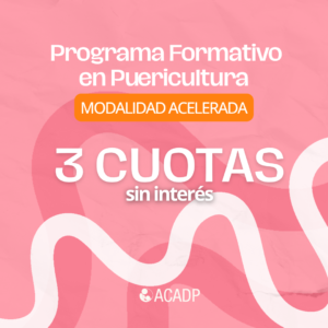 Programa Formativo en Puericultura - Módulo 1 Acelerado - 3 pagos - 2026-2